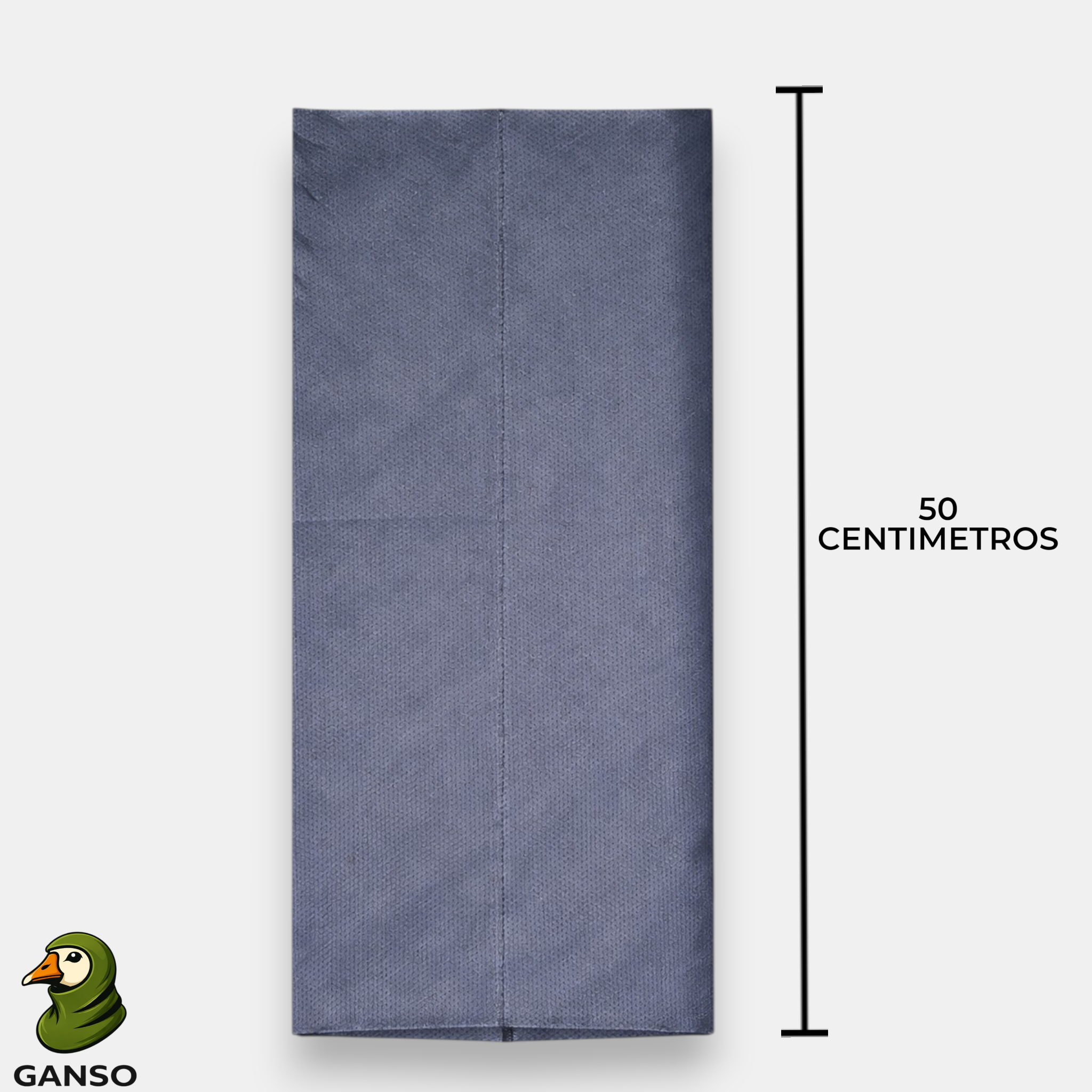PROTECTOR DE CABELLO Y CUELLO GRIS CLASICO CORTO