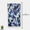 PROTECTOR DE CABELLO Y CUELLO CAMUFLADO SKY CORTO