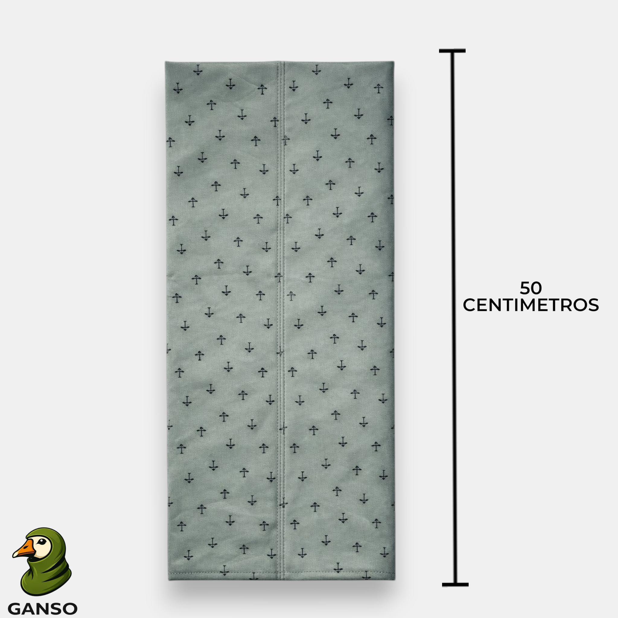 PROTECTOR DE CABELLO Y CUELLO GREEN PADEL CORTO